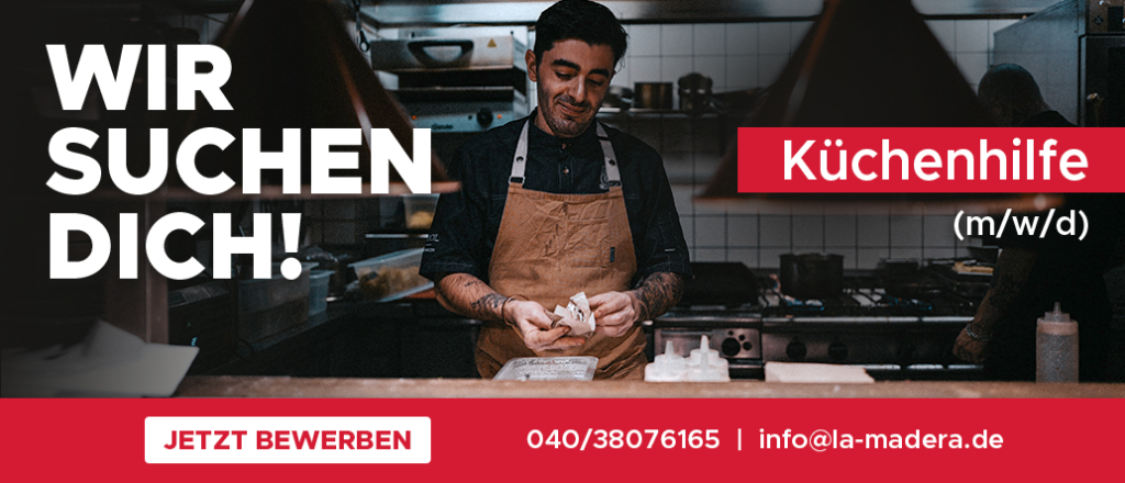 Küchenhilfe gesucht im La Madera